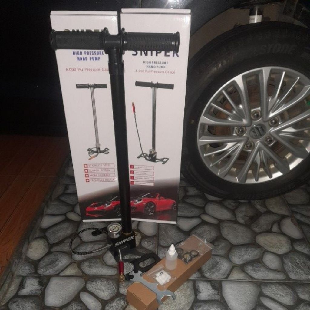 POMPA PCP 4 STAGE HITAM.POMPA PCP4STAGE HITAM.POMPA ANGIN TEKANAN TINGGI 6000PSI.POMPA PCP 4STAGE MA