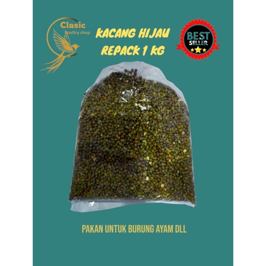 

Kacang Hijau Great A Untuk Pakan Burung REPACK 1KG