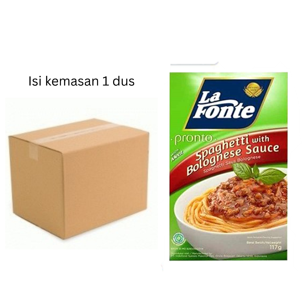 

La Fonte Spaghetti Saus Bolognese 117g – Praktis, Lezat, dan Bergizi