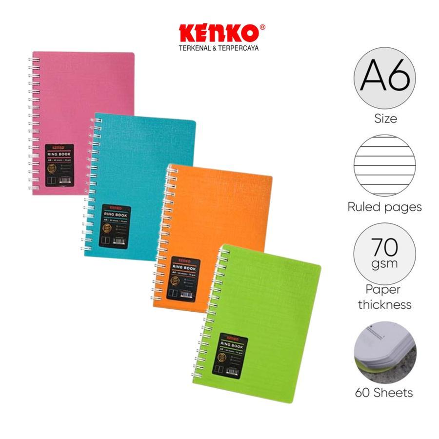 

RING BOOK KENKO A6 A6-RNPP-MCR
