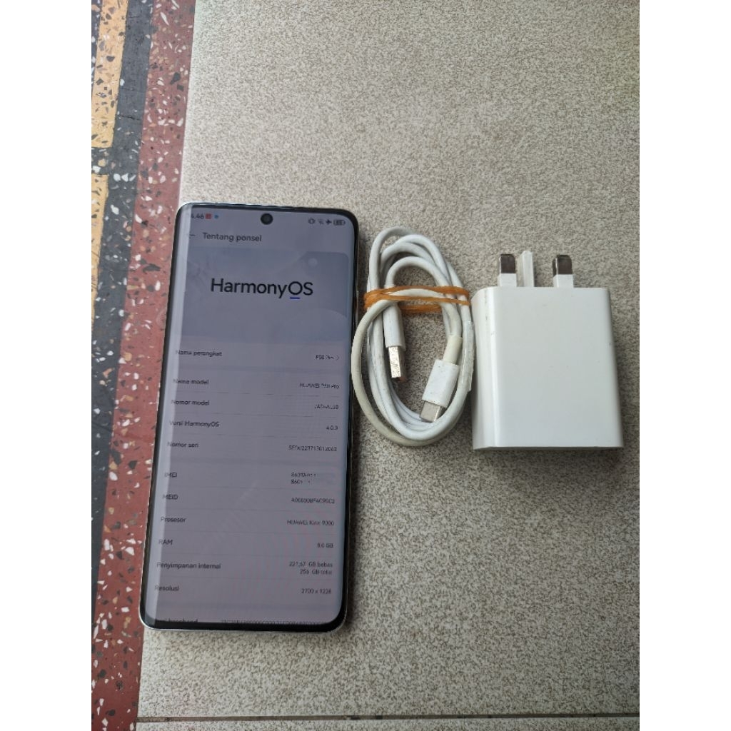 huawei p50 pro 8/256 KIRIN 9000 beacukai resmi mulus hp chas no minus