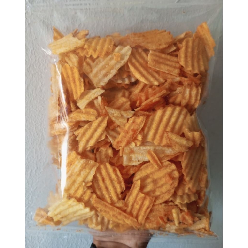 

snack kentang Pringles rijekan/patahan chitato/ lays