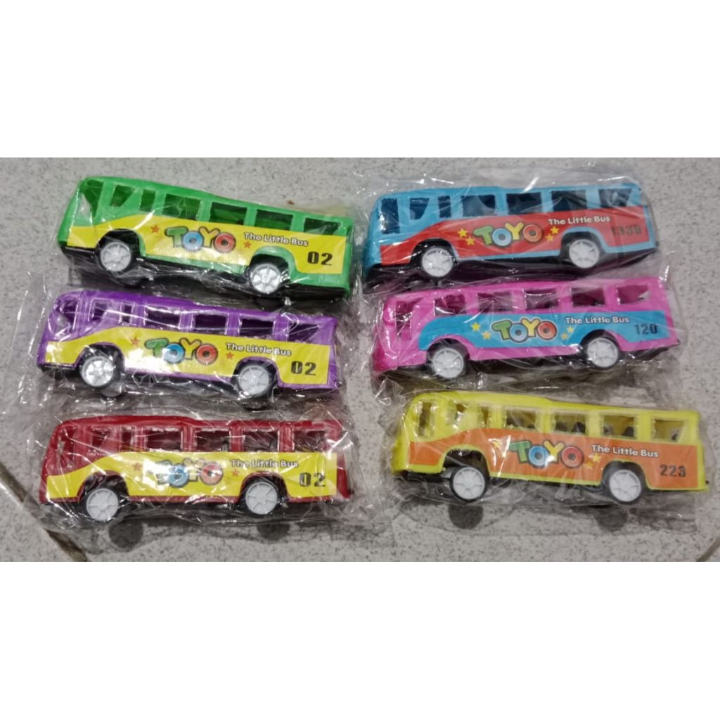 mainan bus tayo/mainan bus plastik