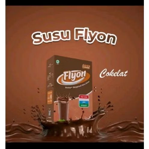 

Flyon Rasa Coklat - Penambah Napsu Makan Tinggi Kalori & Protein (1 Paket Box) - Etawa, Bubuk, Milk, Susu, Cokelat, Dairy