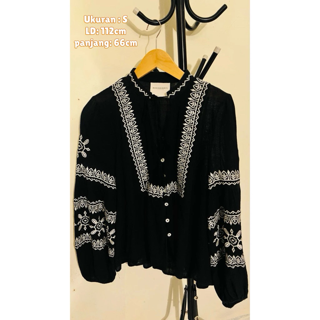 PRELOVED MISSISSIPPI BLOUSE