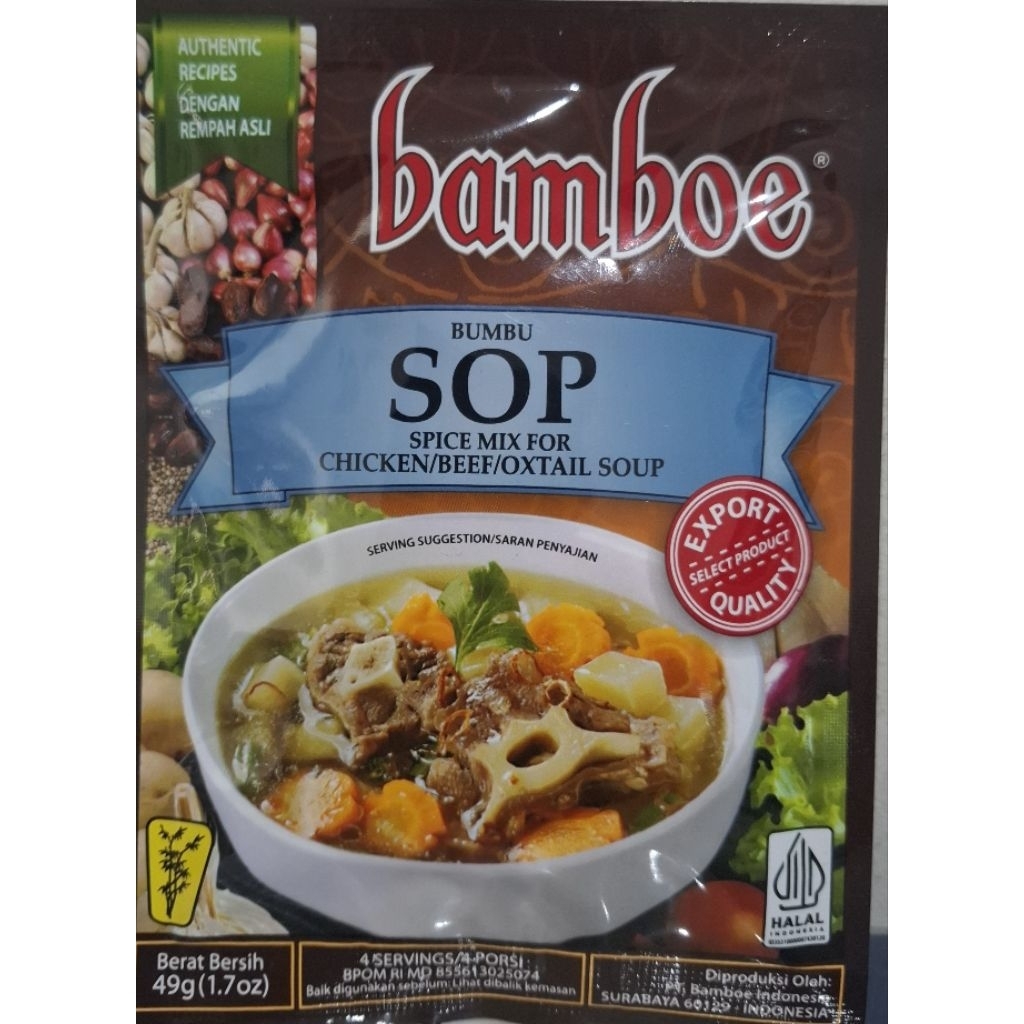 

Bamboe Bumbu Baru Sop 49gr