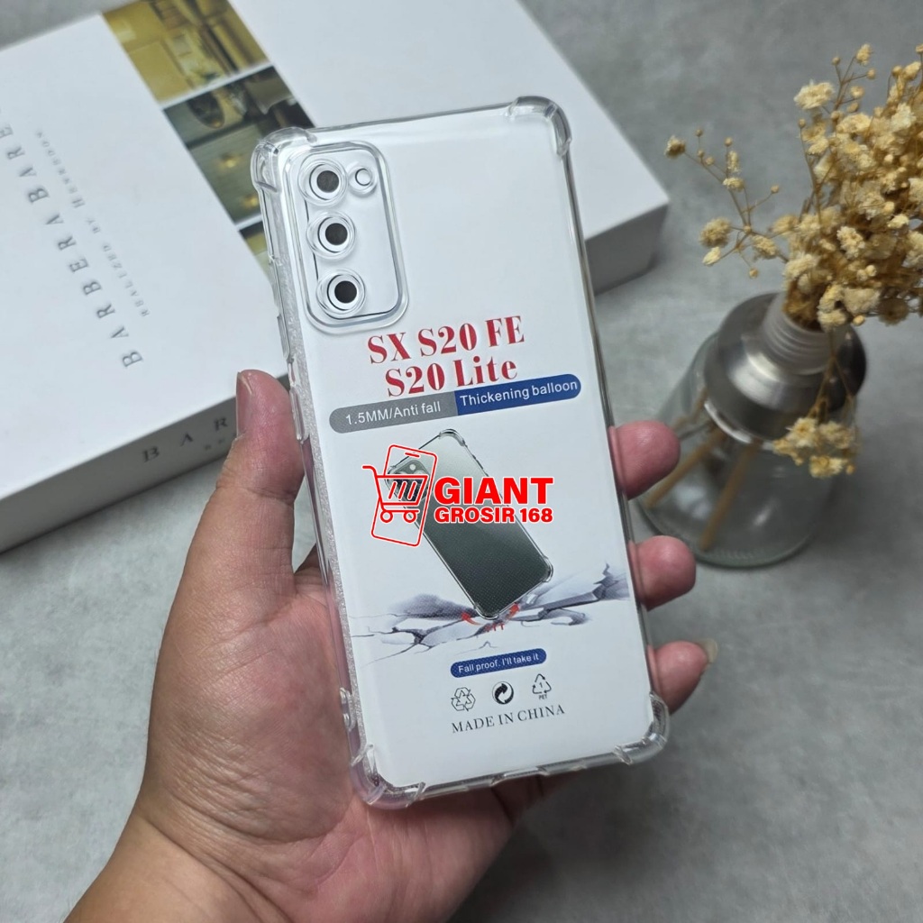 SAMSUNG S20 FE CASE BENING CRACK PREMIUM SILIKON BENING TRANPARAN CASING SOFT PROTECT KAMERA SAMSUNG