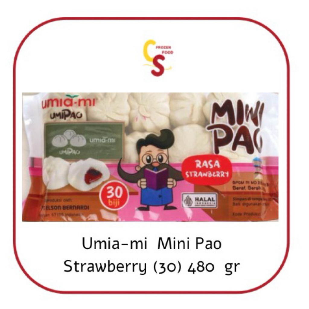 

Umia-Mi Pao Stawberry 480 gram