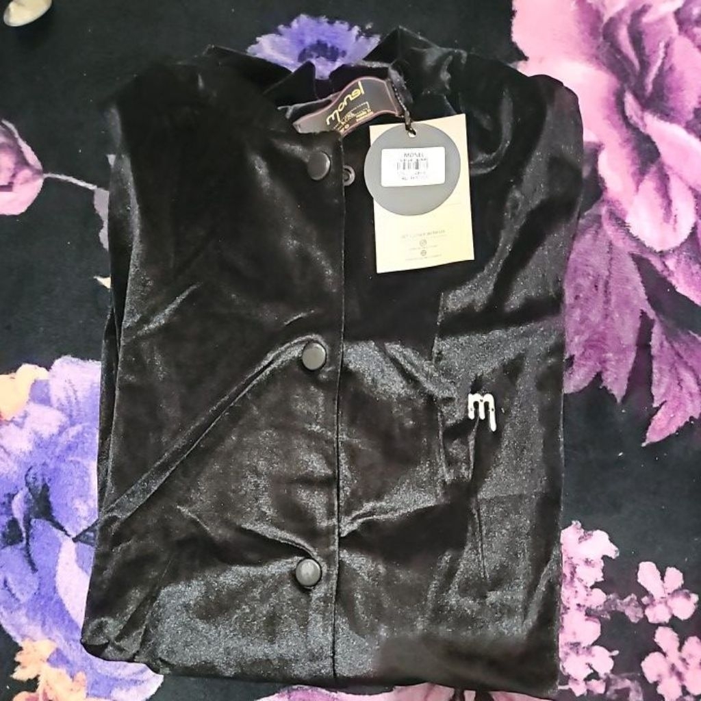 JAKET DAN CELANA ORIGINAL MONEL VELVET JACKET & PANTS ORIGINAL