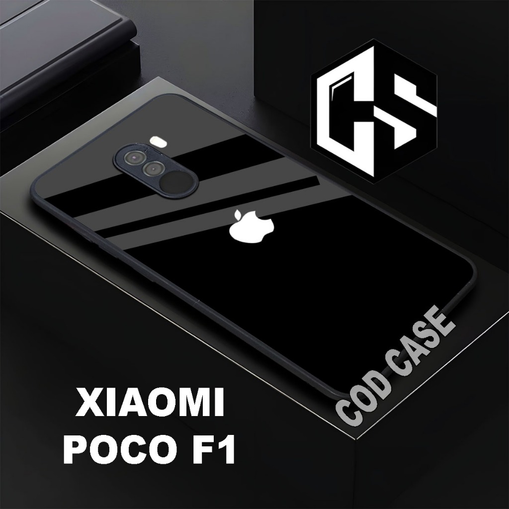 (COD 85)Softcase Glossy POCO F1/case poco f1 glitter/casing poco f1 glitter/case poco f1