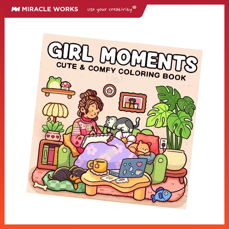 

MW Coloring Book for Adults and Teens Desain Mudah dan Sederhana untuk Relaksasi