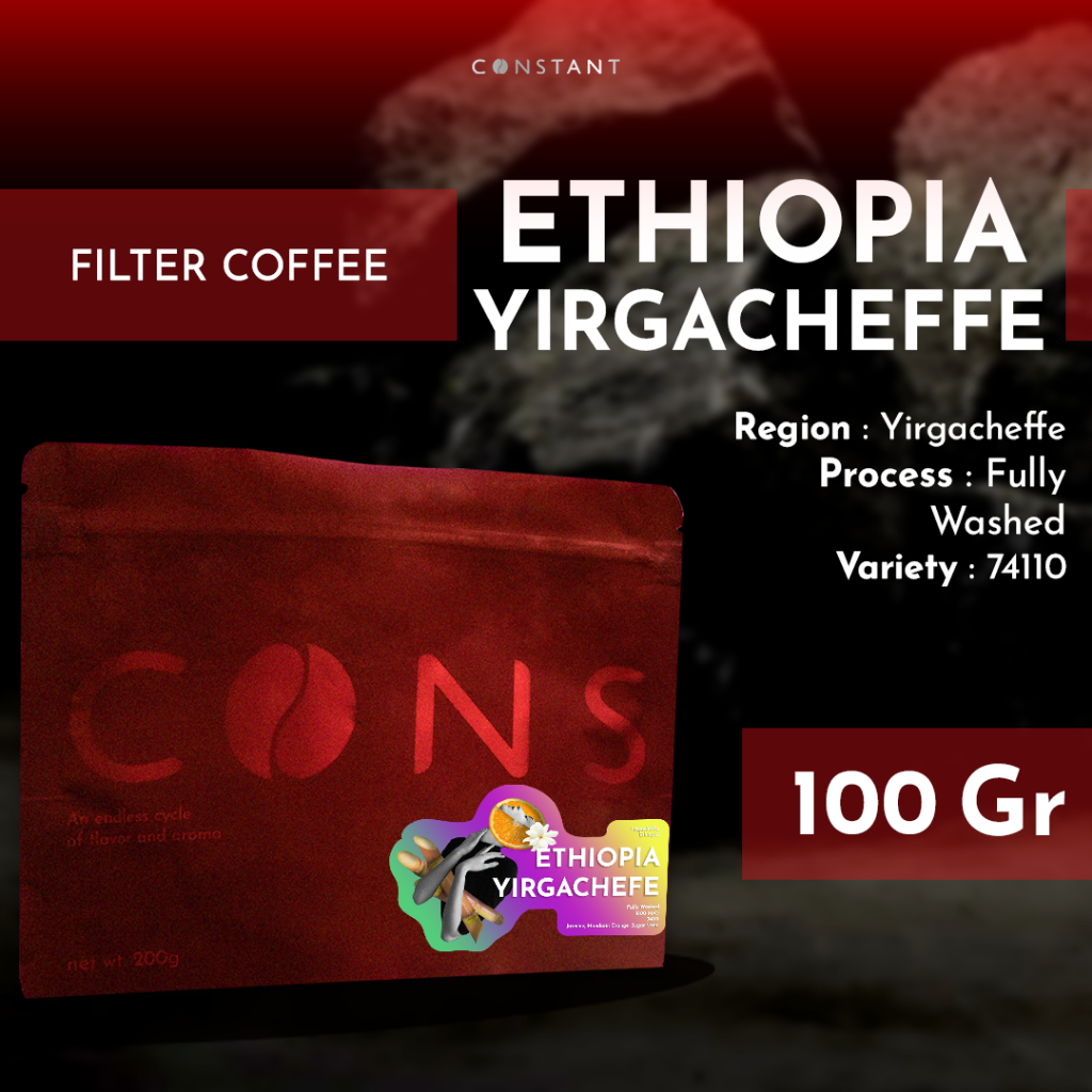 

Manual Brew Single Origin Filter Specialty Ethiopia Washed 100 Gr