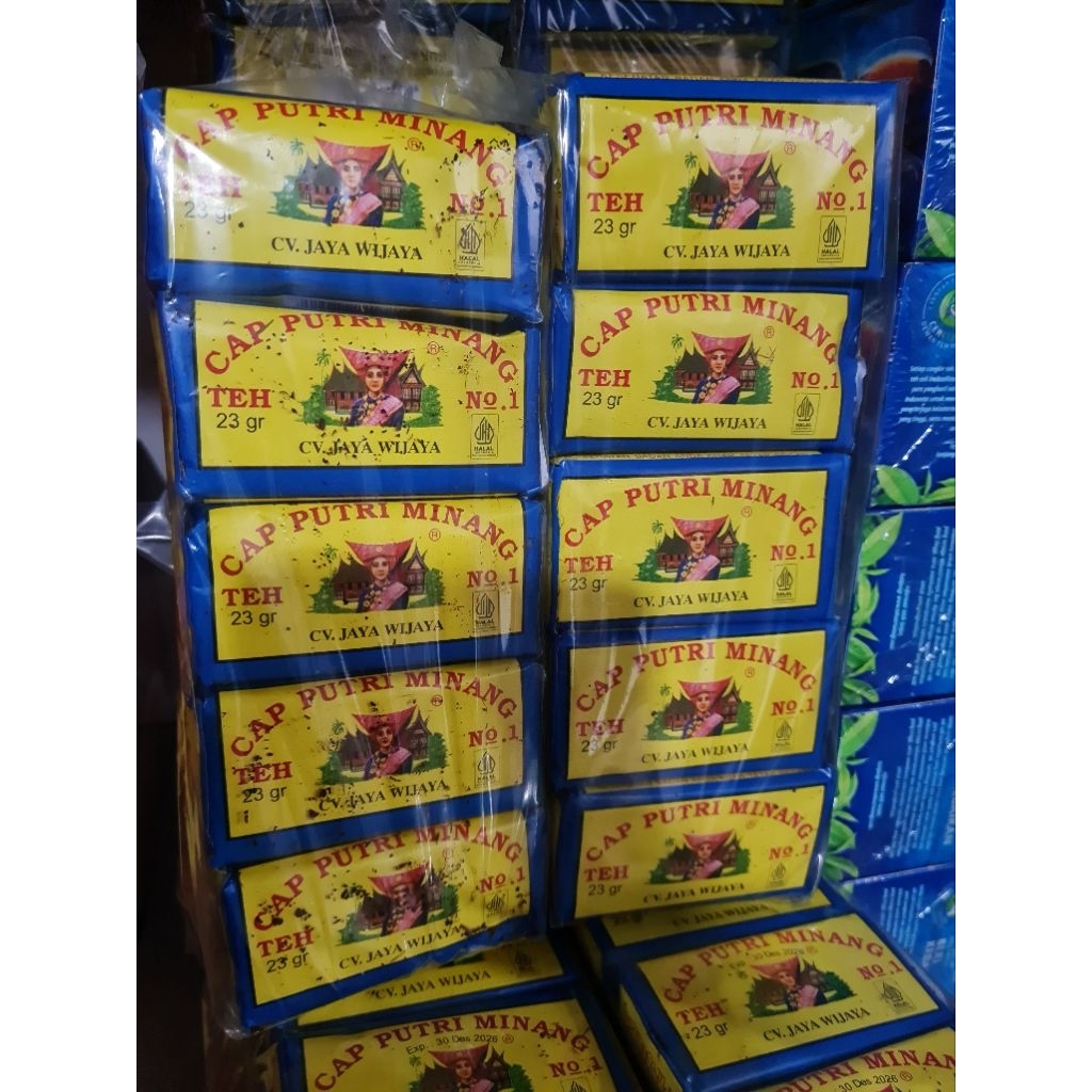 

Teh minang 1 pack isi 10 pcs @23gr Teh putri minang