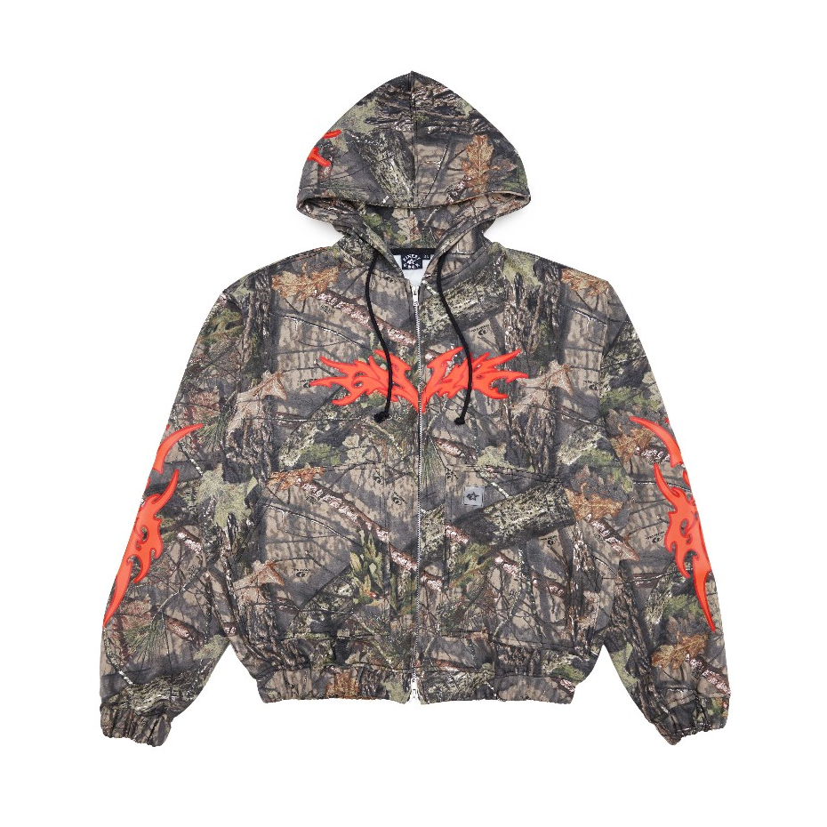GDCK Hoodie Realtree AKARTI / Double Zip Hoodie Camo RIltree / Jacket Zip Hoodie Fleece