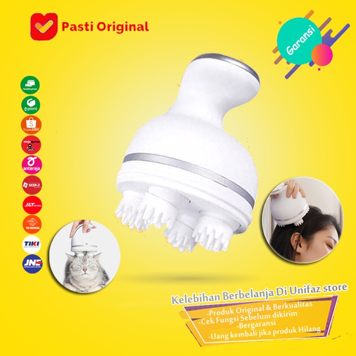 Alat Pijat Kepala Elektrik / Alat Pijat Hewan / Alat Pijat Kucing Alat pijat Kaki