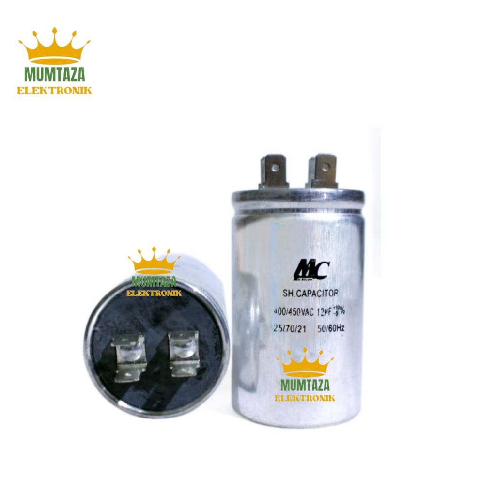 Kapasitor AC 1/2pk 12uf / Capasitor AC 0.5pk 12uf / kapasitor AC 1/2pk Original MC