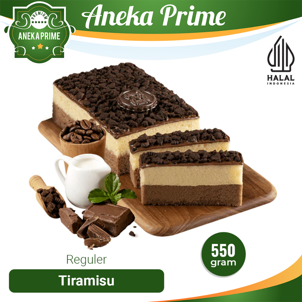 

Bolu Susu Tiramisu - Reguler Pack (550gr)