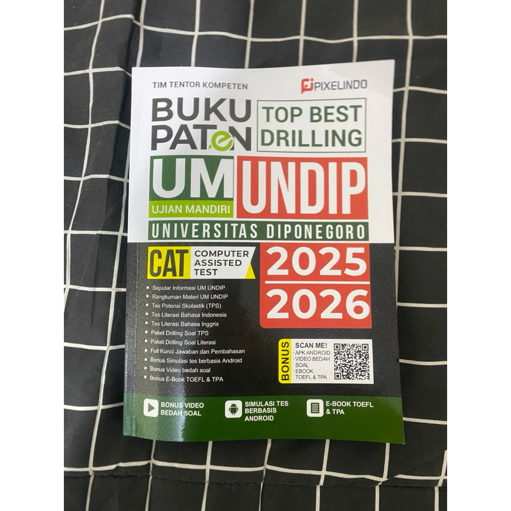 PRELOVED BUKU PATEN UM UNDIP 2025 LIKE NEW