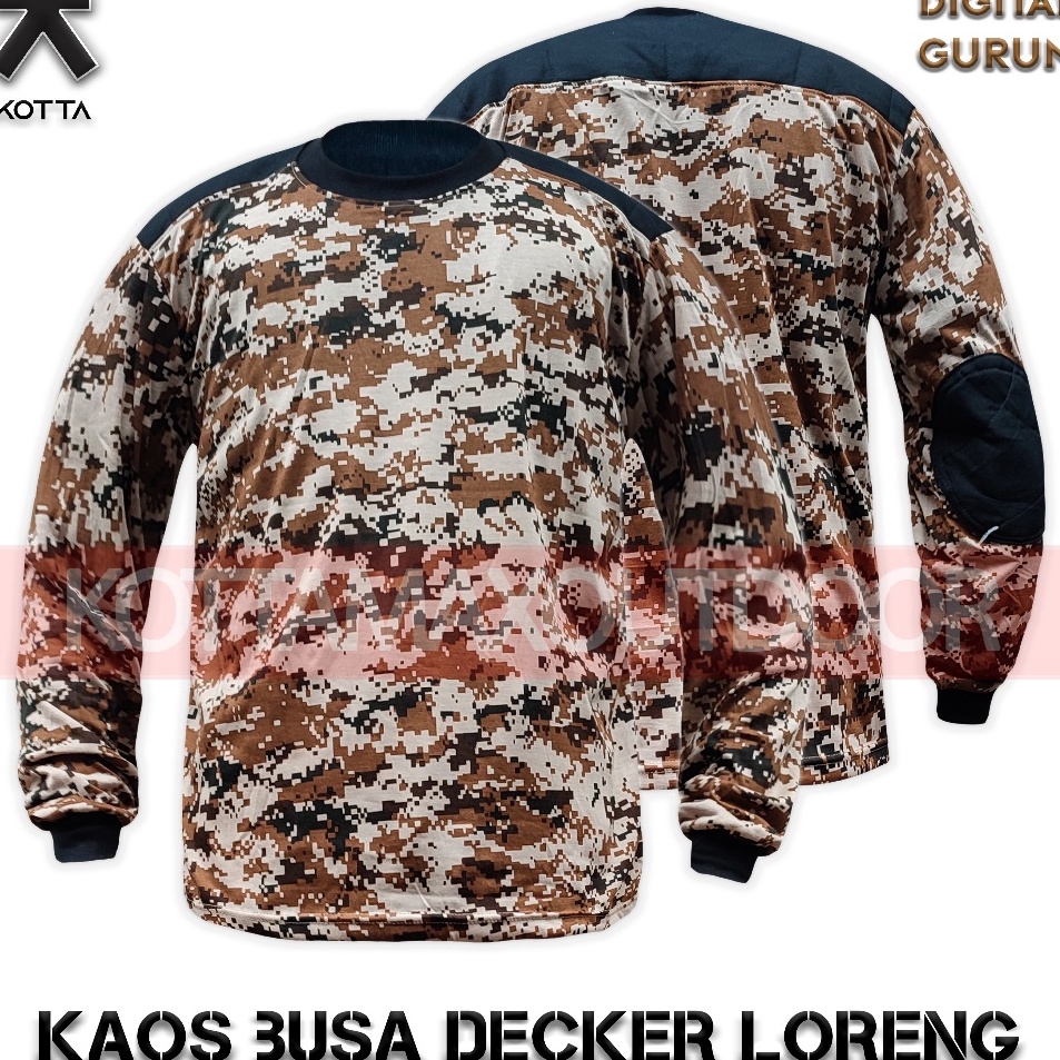 Trend KAOS DECKER LORENG TELUK GURUN  KAOS LORENG GURUN DIGITAL  KAOS PANJANG LORENG DIGITAL GURUN