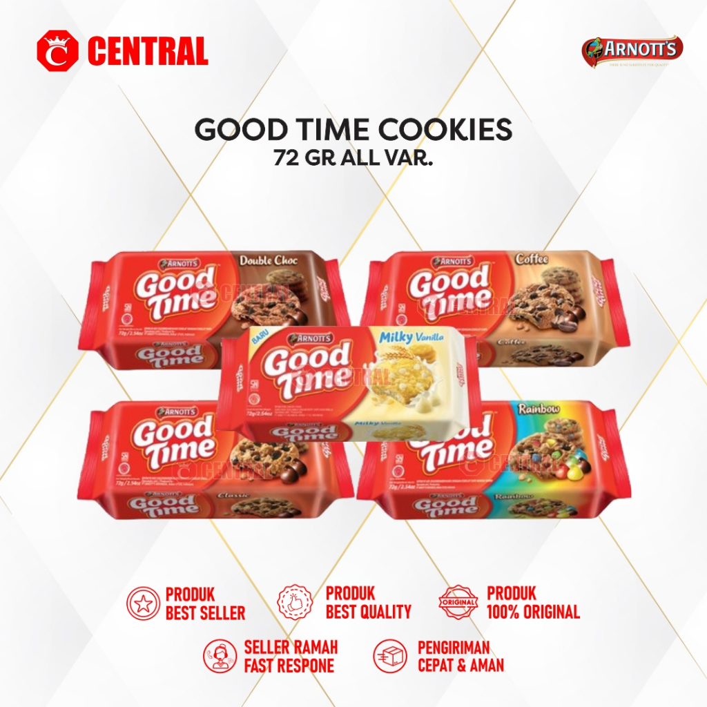 

GOOD TIME COOKIES 72GR ALL VARIAN