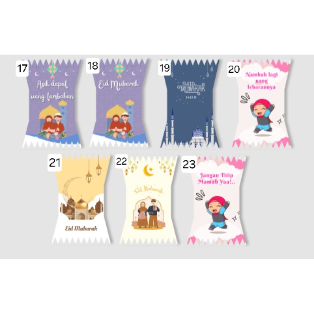 

Amplop Permen Unik / Amplop Unik / Bentuk Permen / Amplop Lebaran Permen / Amplop Lebaran