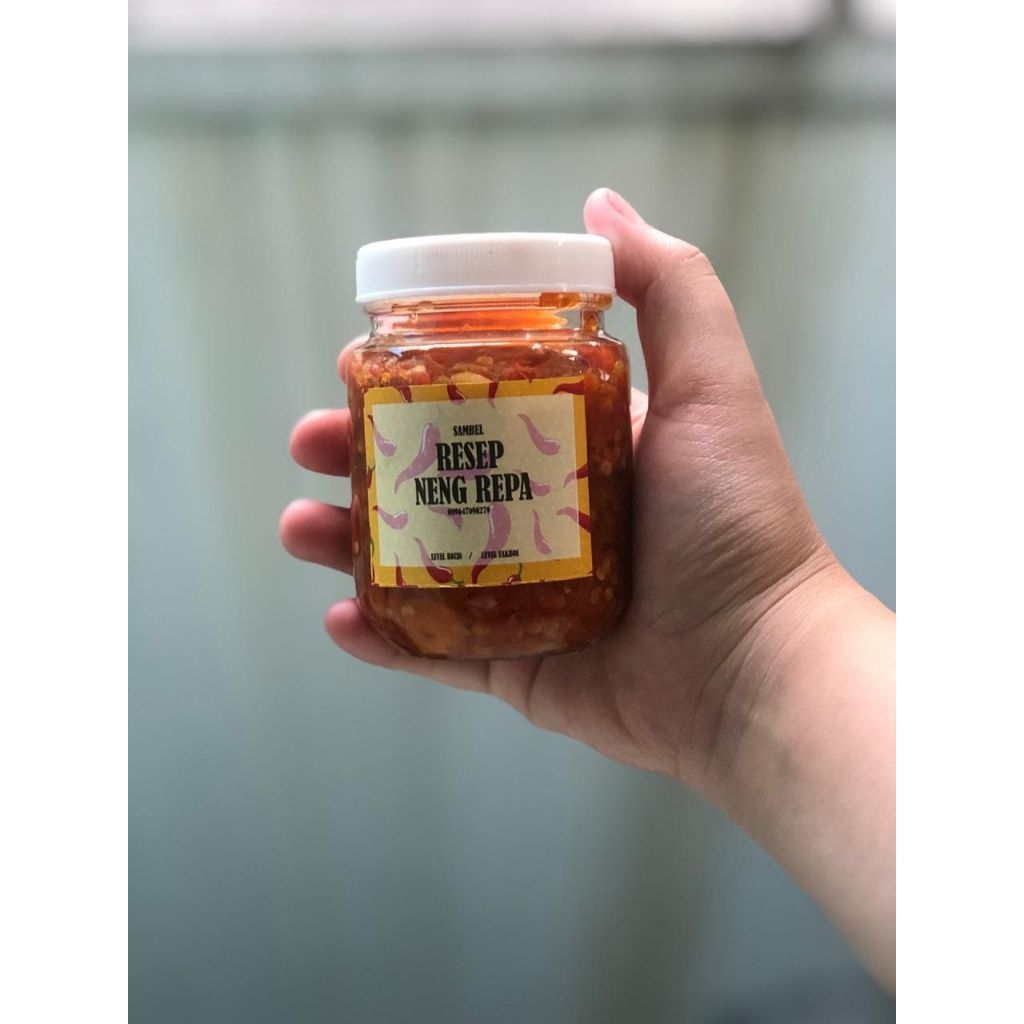 

SAMBAL TERI LEVEL SEDANG (160Gr by NENG REPA)