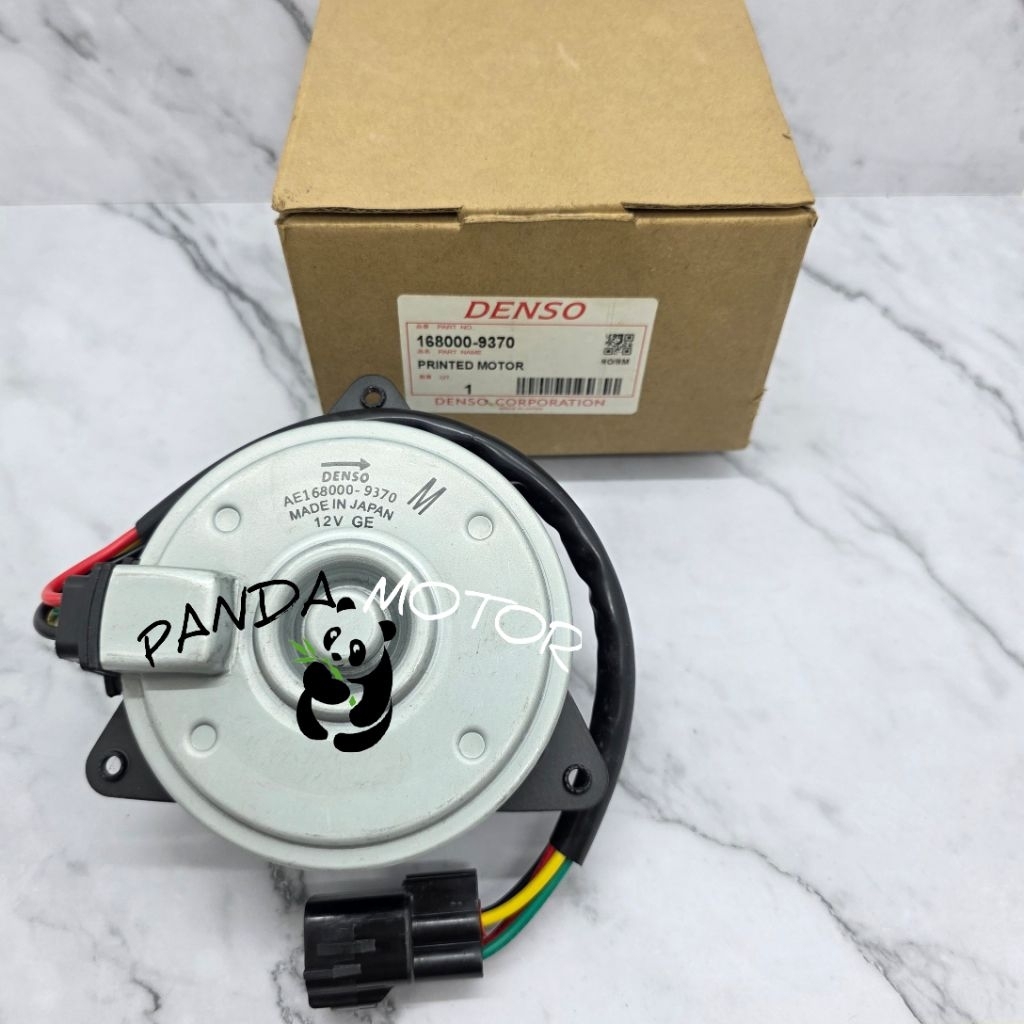 MOTOR FAN RADIATOR SUZUKI APV SWIFT APV ARENA 168000-9370 DENSO ORIGINAL ASLI