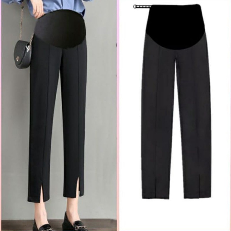 KODE X63R NEWCelana Ibu Hamil Soft  Stretch CH668