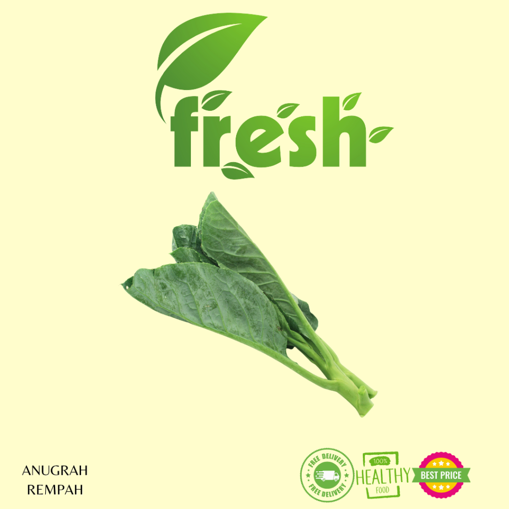 

Kailan 250-500 gram Fresh Anugrah Rempah