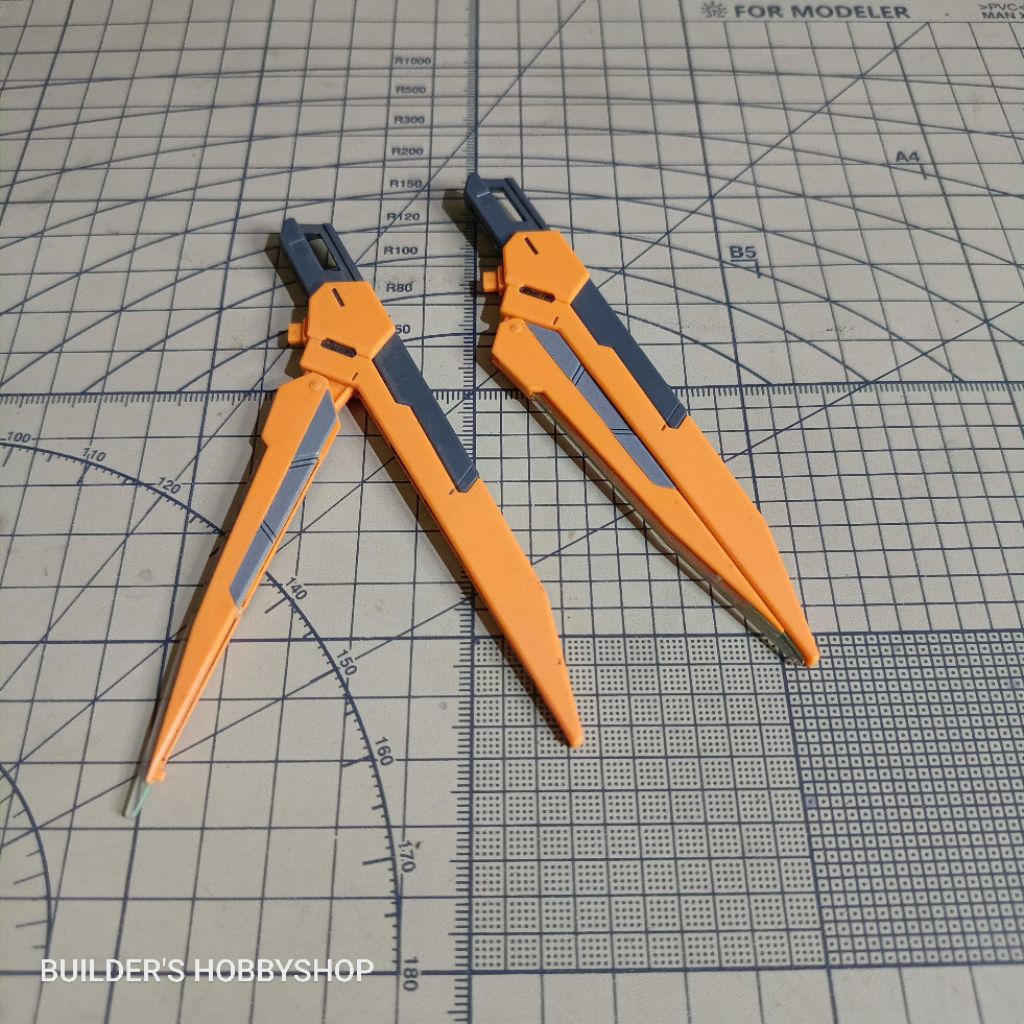 BANDAI HG00 1/144 GUNPLA HG GUNDAM HARUTE PART PARTS WEAPON GN SWORD RIFFLE 1 PASANG