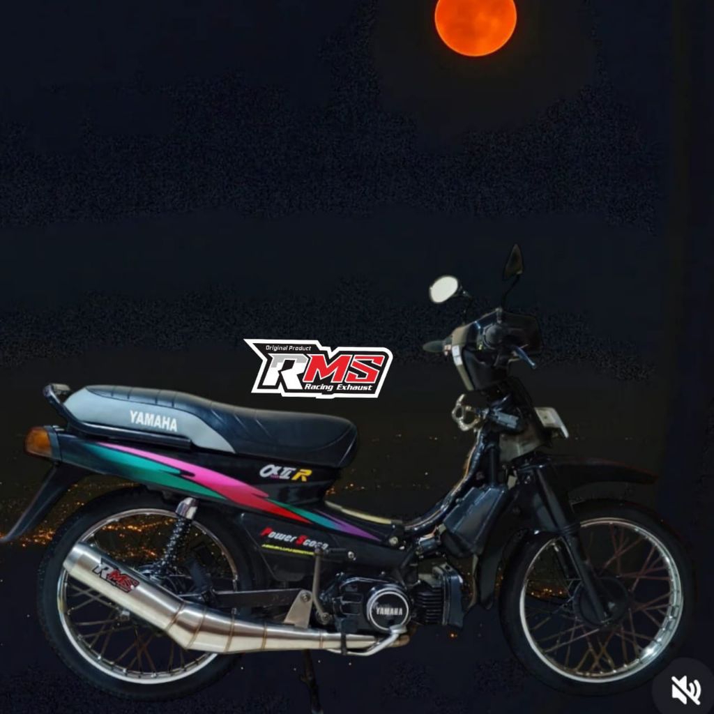 kenalpot 2 tak alfa Thailand original RMS