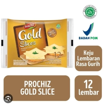 

Prochiz Gold Slice 12 lembar - Frozen Mart Manado (Frozen Food Manado)
