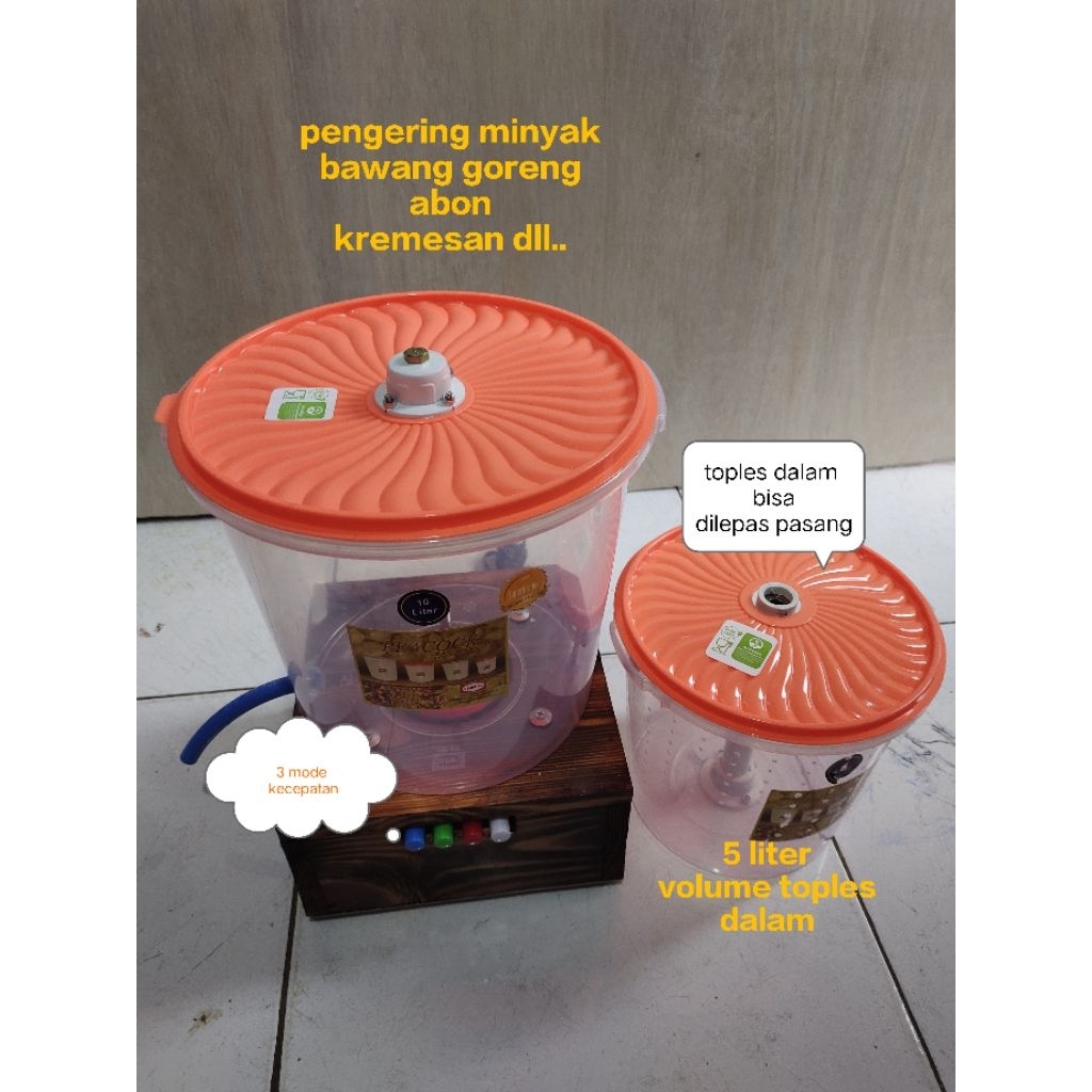 spinner peniris minyak(mesin pengering minyak)