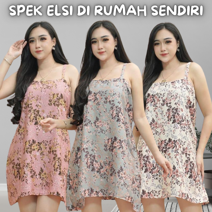 Daster Yukensi Jumbo Ld 120 Tanpa Lengan Lingerie Baju Dinas Yukensi Dress Mini Baju Tidur Sexy