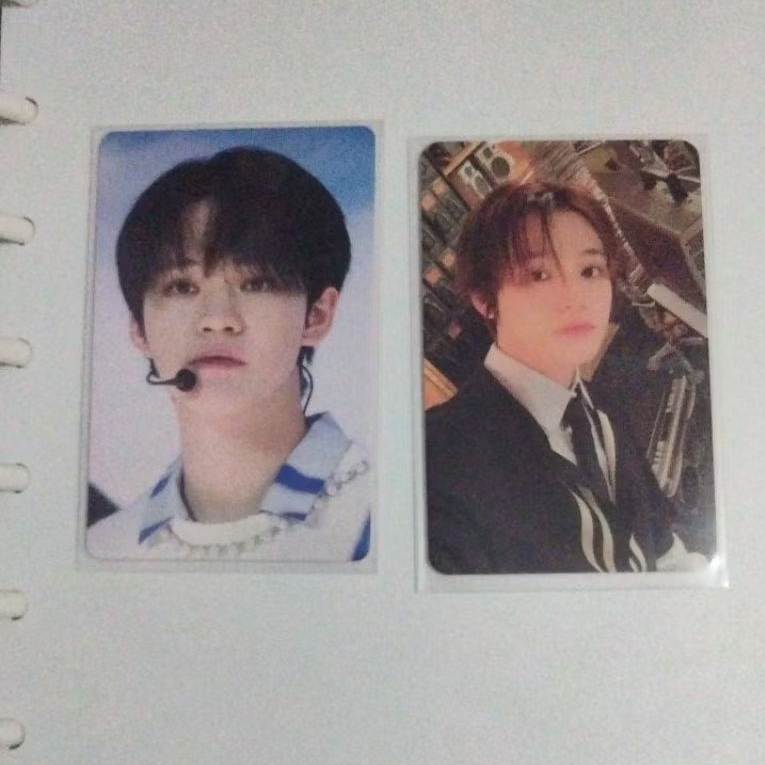 photocard official chenle nct dream dicon istj