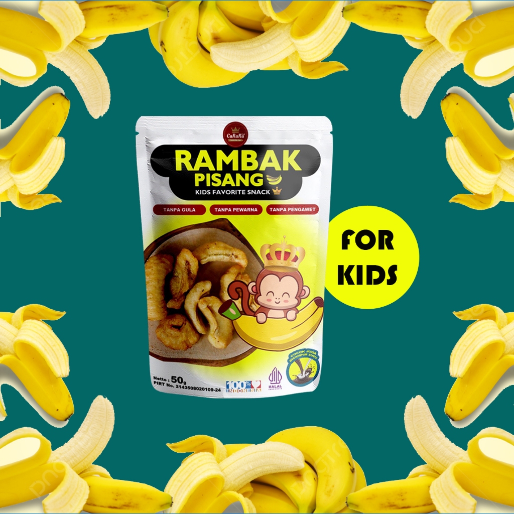

❤Explore❤ RAMBAK PISANG FOR KIDS CARARA 50 GRAM SNACK VIRAL ENAK || CAMILAN ENAK || CAMILAN VIRAL