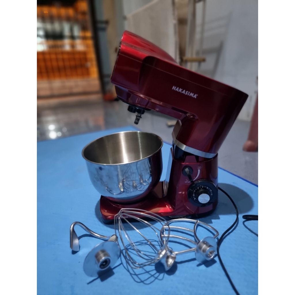 HAKASIMA NEW RED STAND MIXER HK - 8777