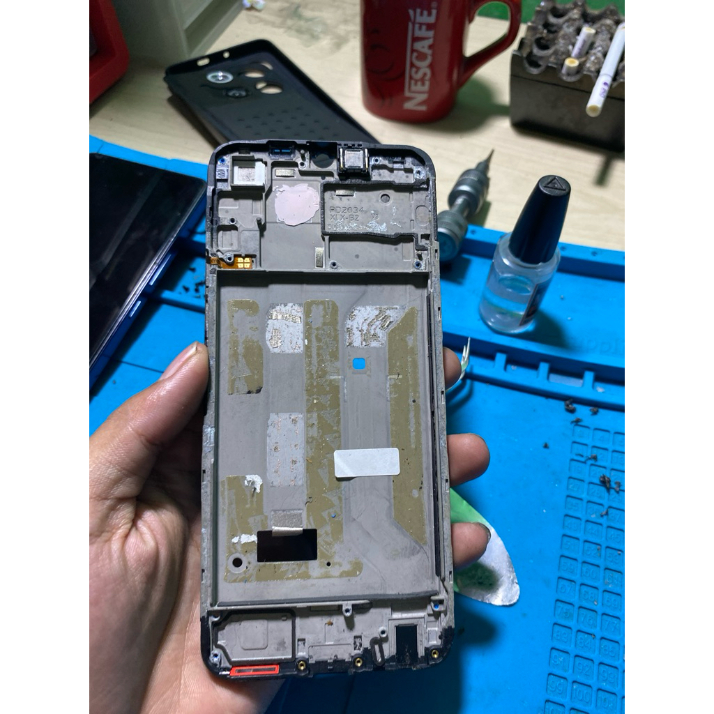 TATAKAN LCD VIVO Y12S ORIGINAL COPOTAN
