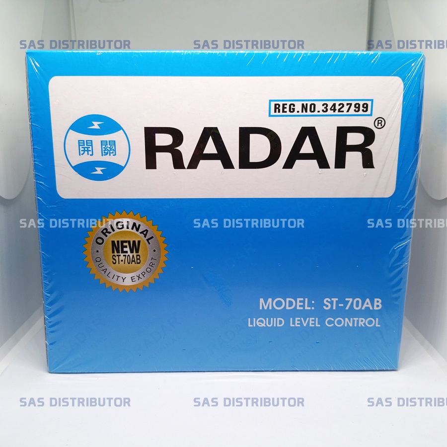 Radar ST 70 AB / Pelampung Air Otomatis / Otomatis Pompa Toren Tandon Radar Shintung ST 70 AB Tangki