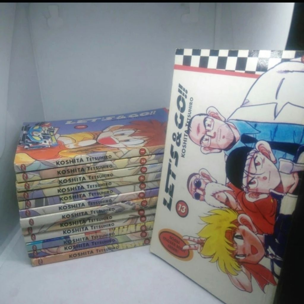 Komik Lets and Go by Koshita Tetsuhiro (Eceran / Cabutan /Satuan)