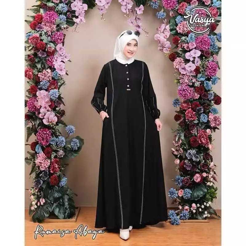Vania Gamis Abaya Turkey - Gamis Kaftan Pesta Mewah Elegan - Long Dress Syar'i - Dress Trend Elegan