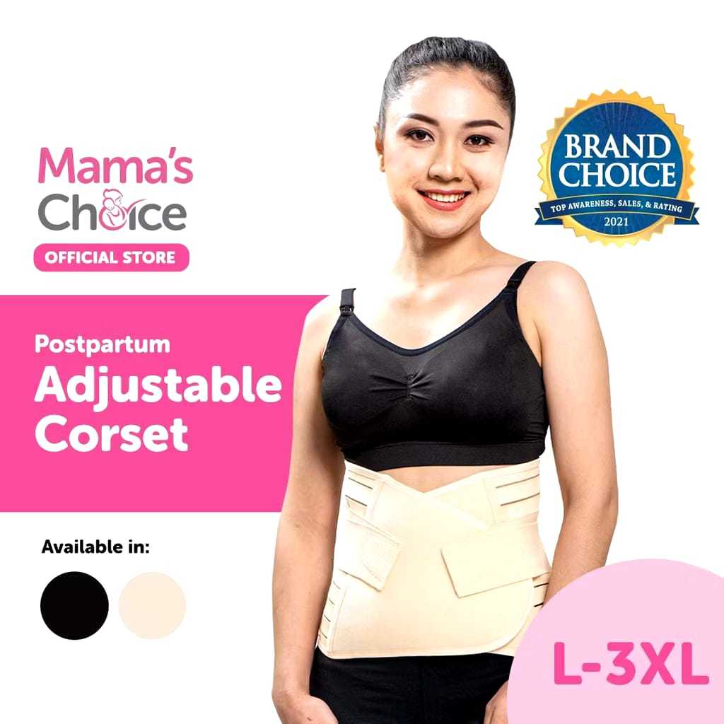 preloved Korset Pelangsing | Mama's Choice Body Shaper Breathable Corset (Stagen Pasca Melahirkan) A