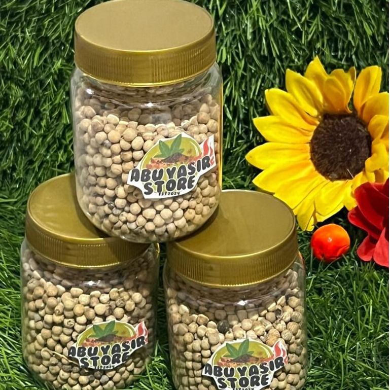 

Lada Putih Utuh Pilihan 100 Gram – Premium Grade dalam Botol Higienis