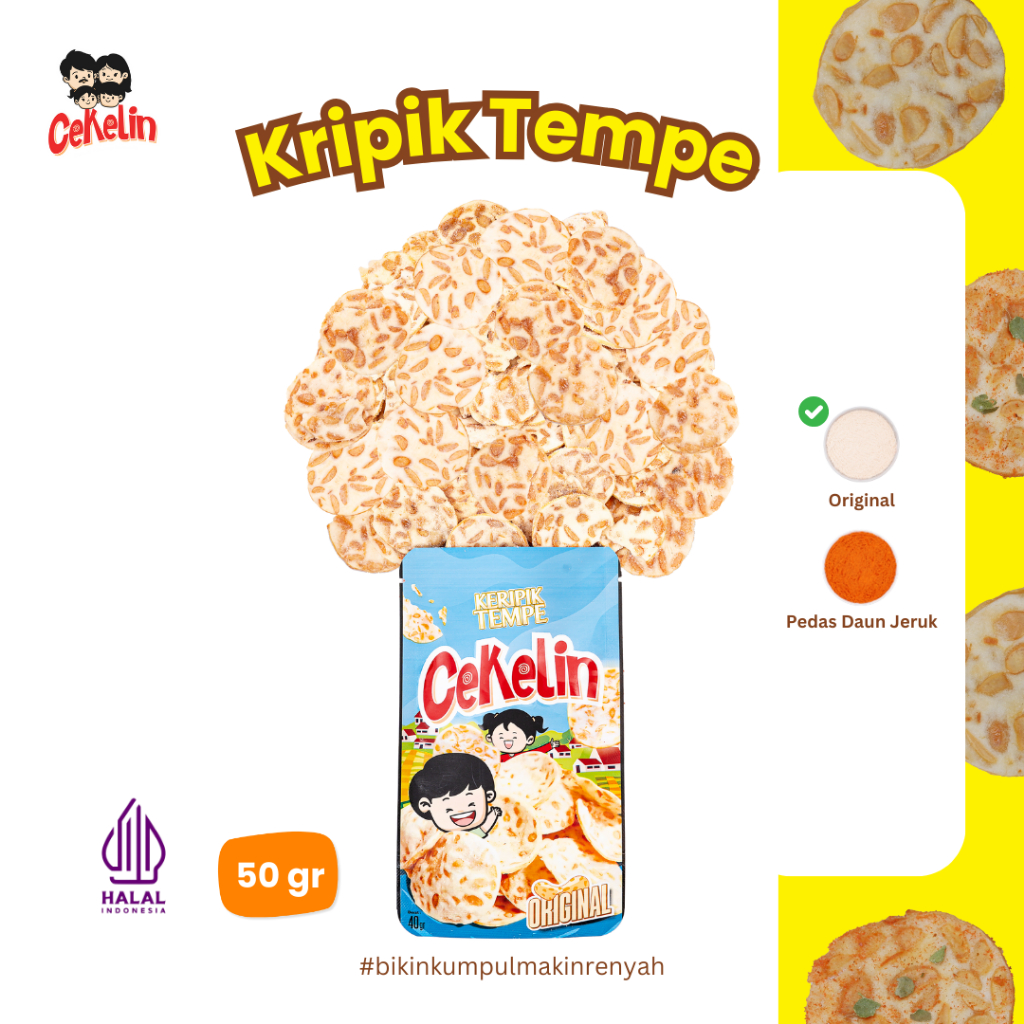 

Cemilian Keripik Tempe - 40 gr