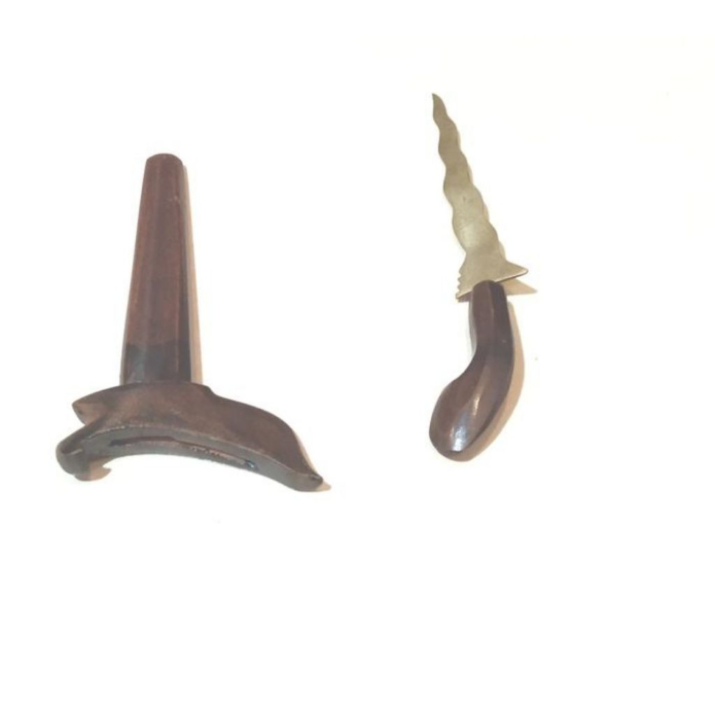 Souvernir keris jawa mini untuk pajangan