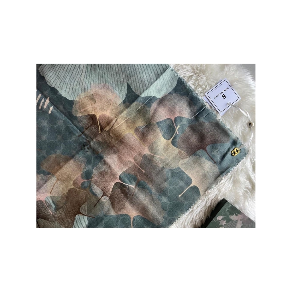 NEW BUTTONSCARVES GINKGO SERIES - PISTACHIO