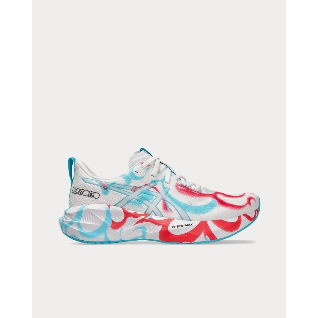 Asics Novablast 5 Tokyo White Aqua