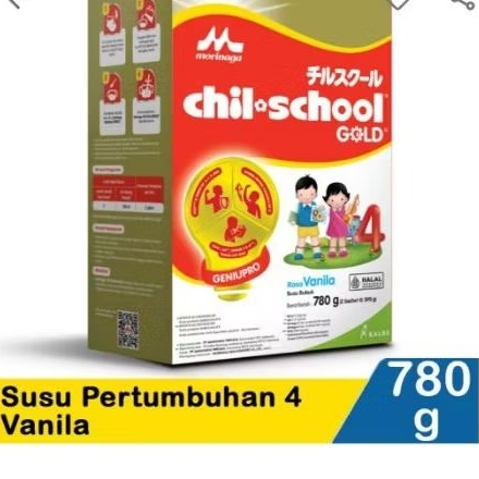 

morinaga susu chil school 4 vanila kemasan 780 gr