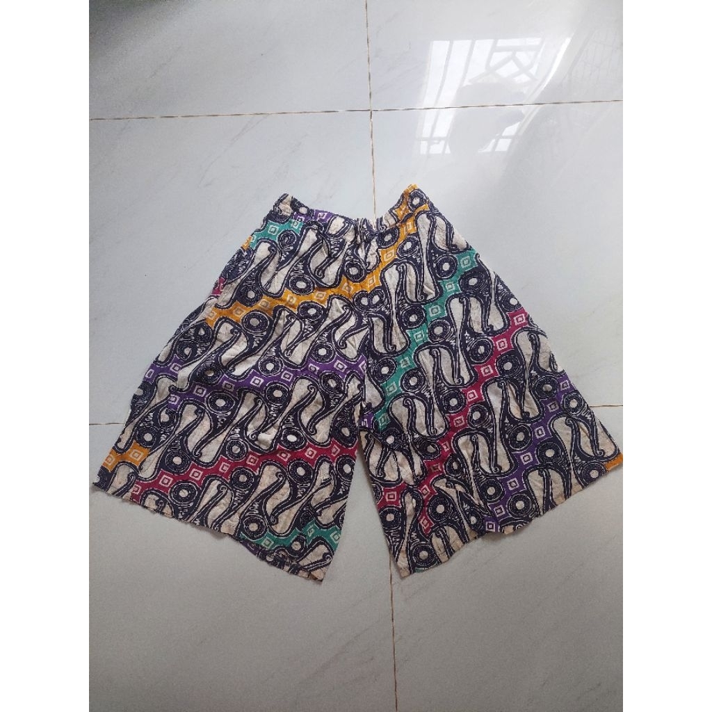 Celana Kulot Batik 7/8 Preloved