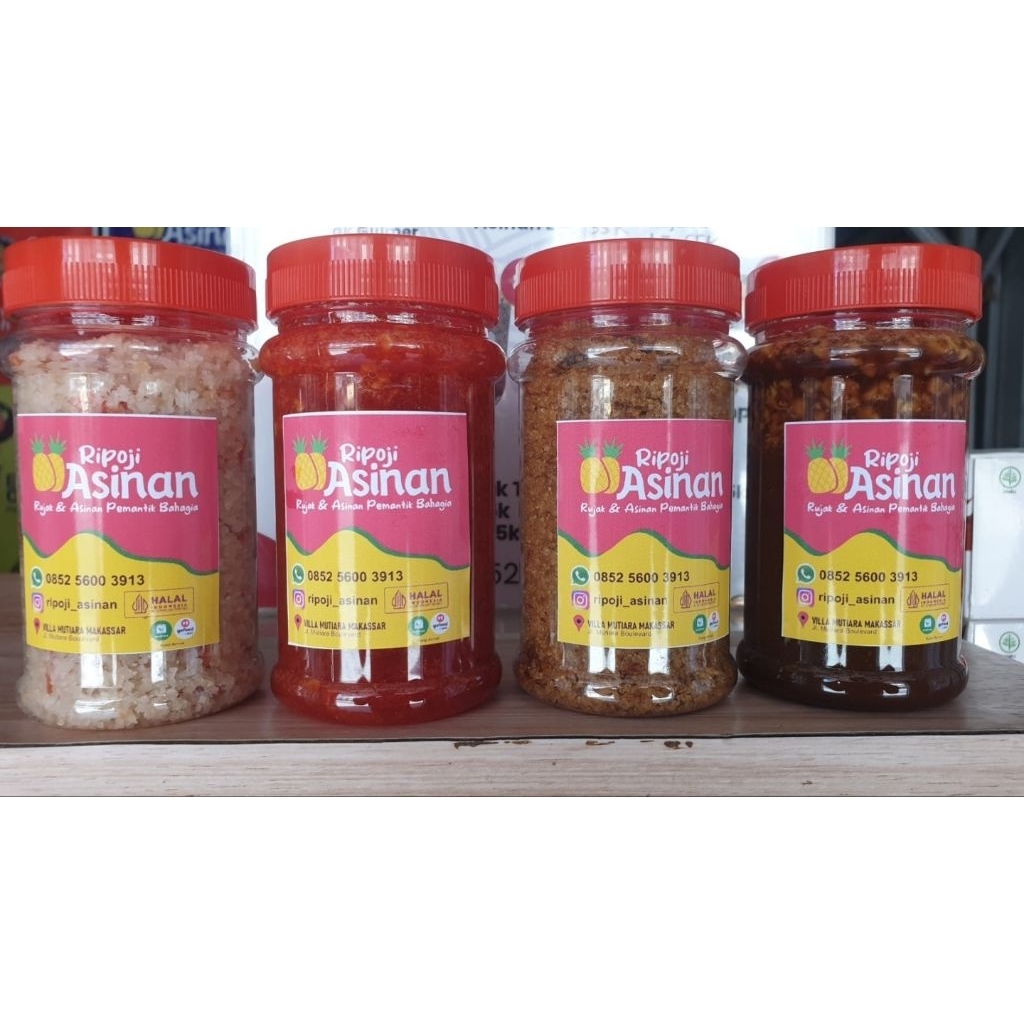 

BUMBU RUJAK BUAH, bumbu bangkok, bumbu gula merah kacang, bumbu rujak